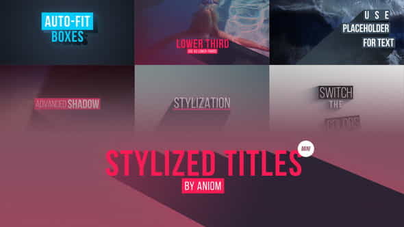 Stylized Titles - VideoHive 22604368