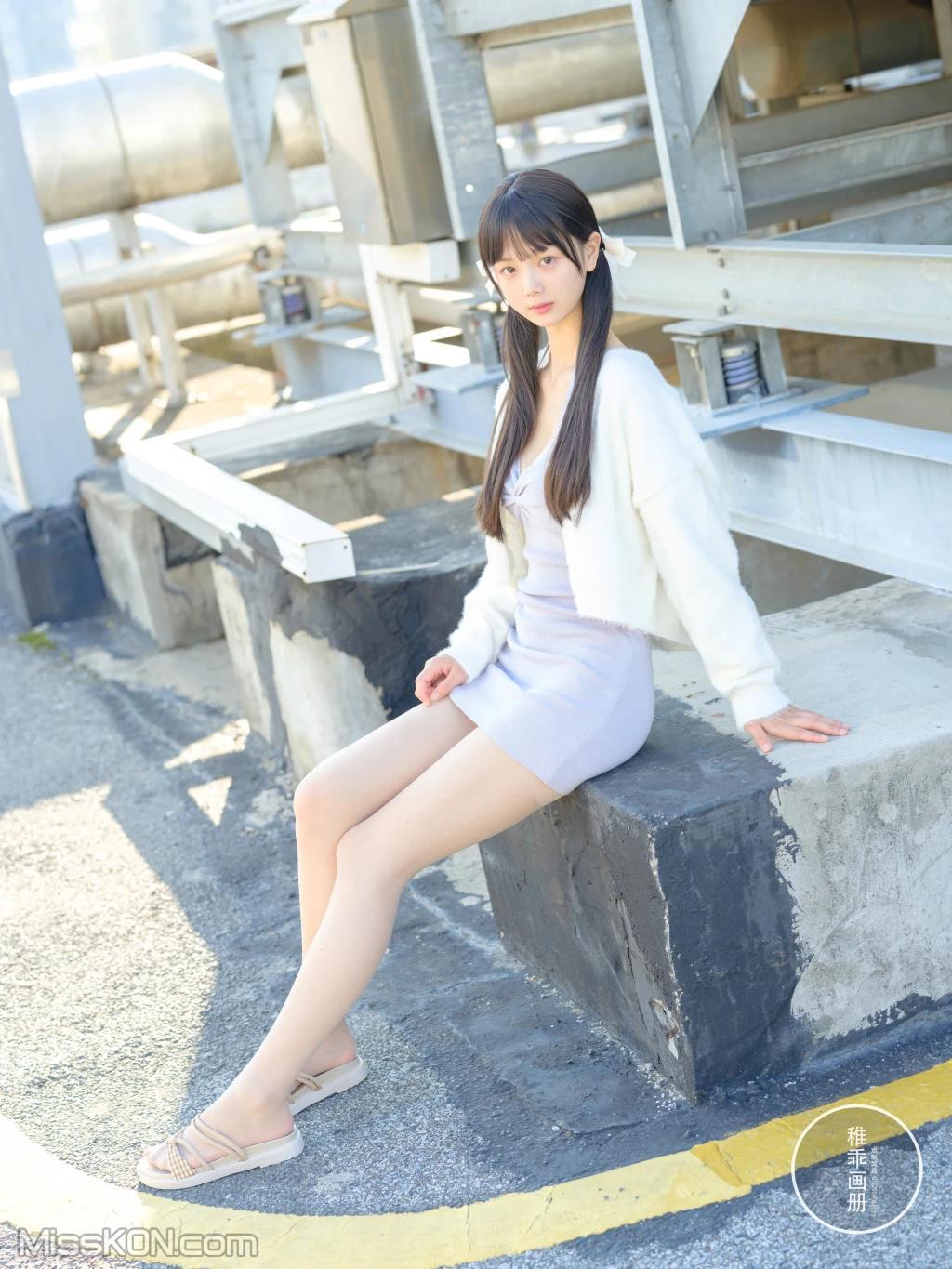 Coser@稚乖画册: 夜夜 天台停车场肉丝 Lolita (83 photos )(14)