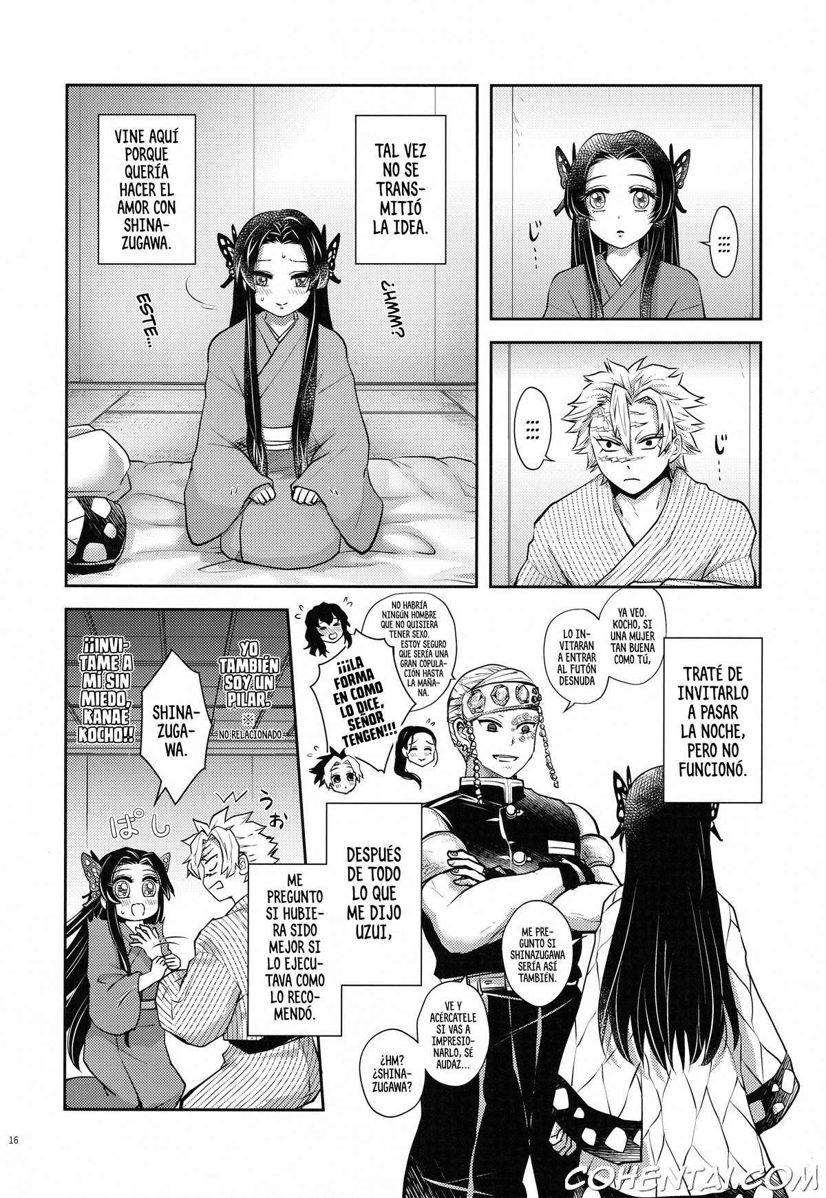 Shoujo o Moratte Hoshii Hana. Koinaka ni Natta Oboe ga Nai Kaze (Kimetsu no Yaiba) xxx comics manga porno doujin hentai español sexo 