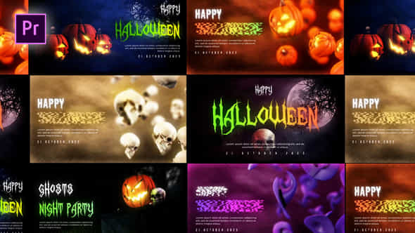 Halloween Spooky Greeting - VideoHive 48572155