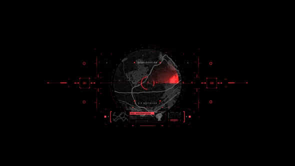 Hud Cyberpunk Maps - VideoHive 39504614