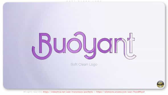 Soft Wave Clean Logo Animation - VideoHive 59290330