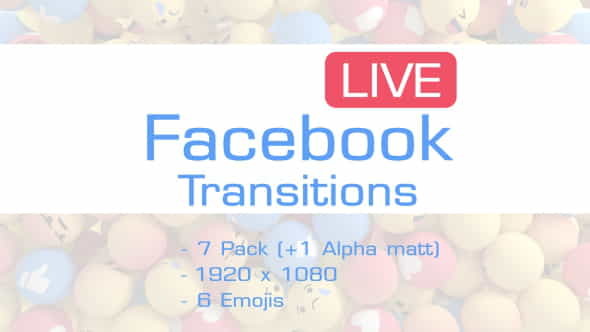 Facebook Like Reactions Transition - VideoHive 19619829