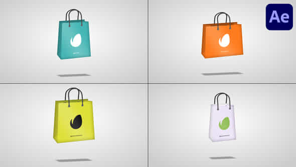 3D Animated Shopping - VideoHive 46701273