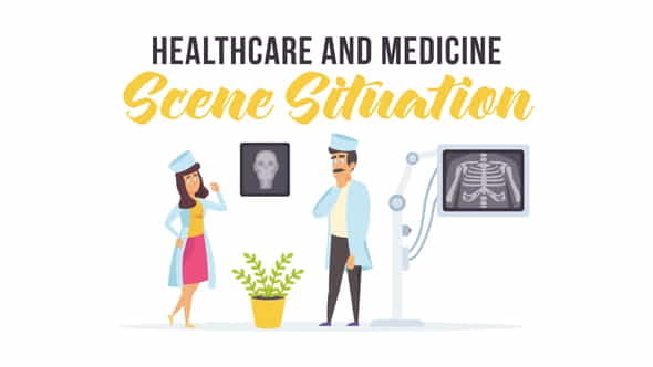 Healthcare and medicine - Scene - VideoHive 27597218