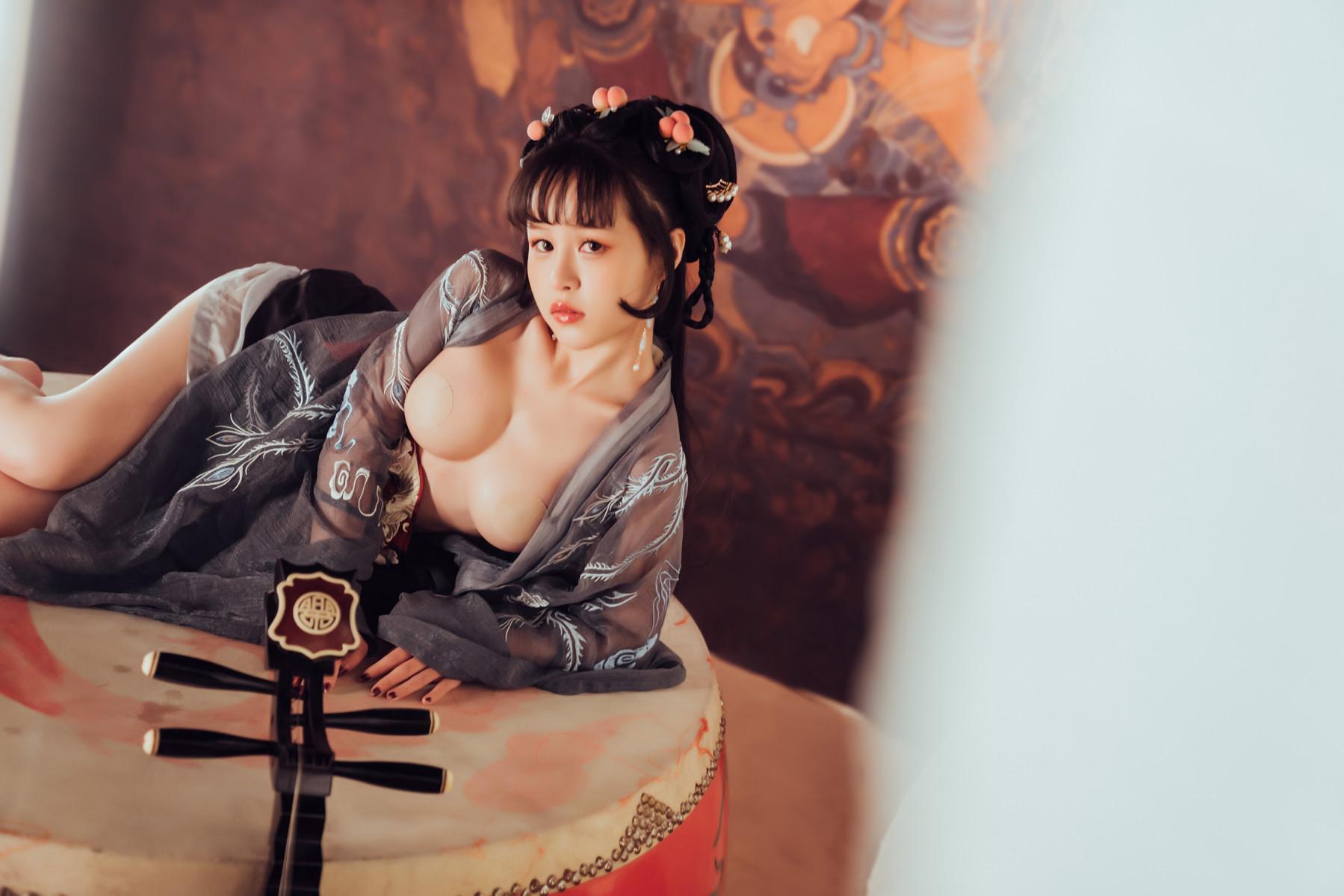 Cosplay 晕崽Zz 小琵琶精 Set.01(20)