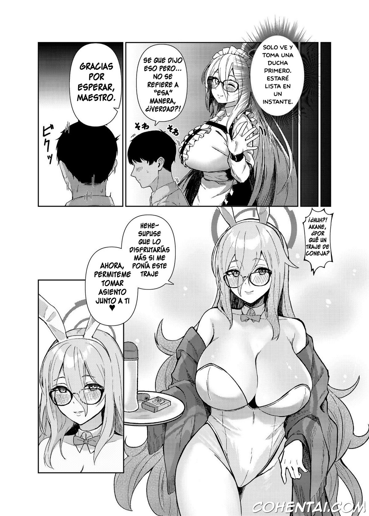 Akane ni Iyasarete Mimasen ka? (Blue Archive) xxx comics manga porno doujin hentai español sexo 