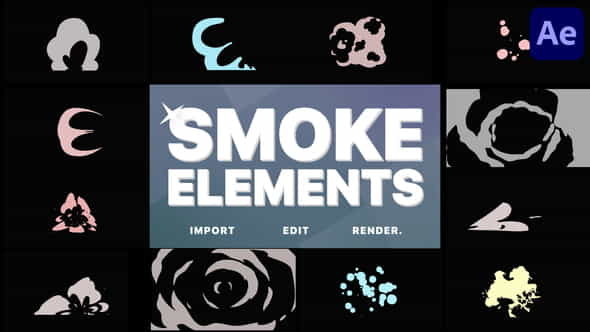 Smoke Elements | After Effects - VideoHive 31422576