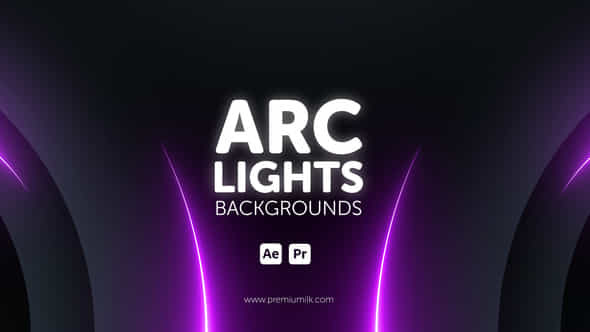 Arc Lights Backgrounds - VideoHive 46253311