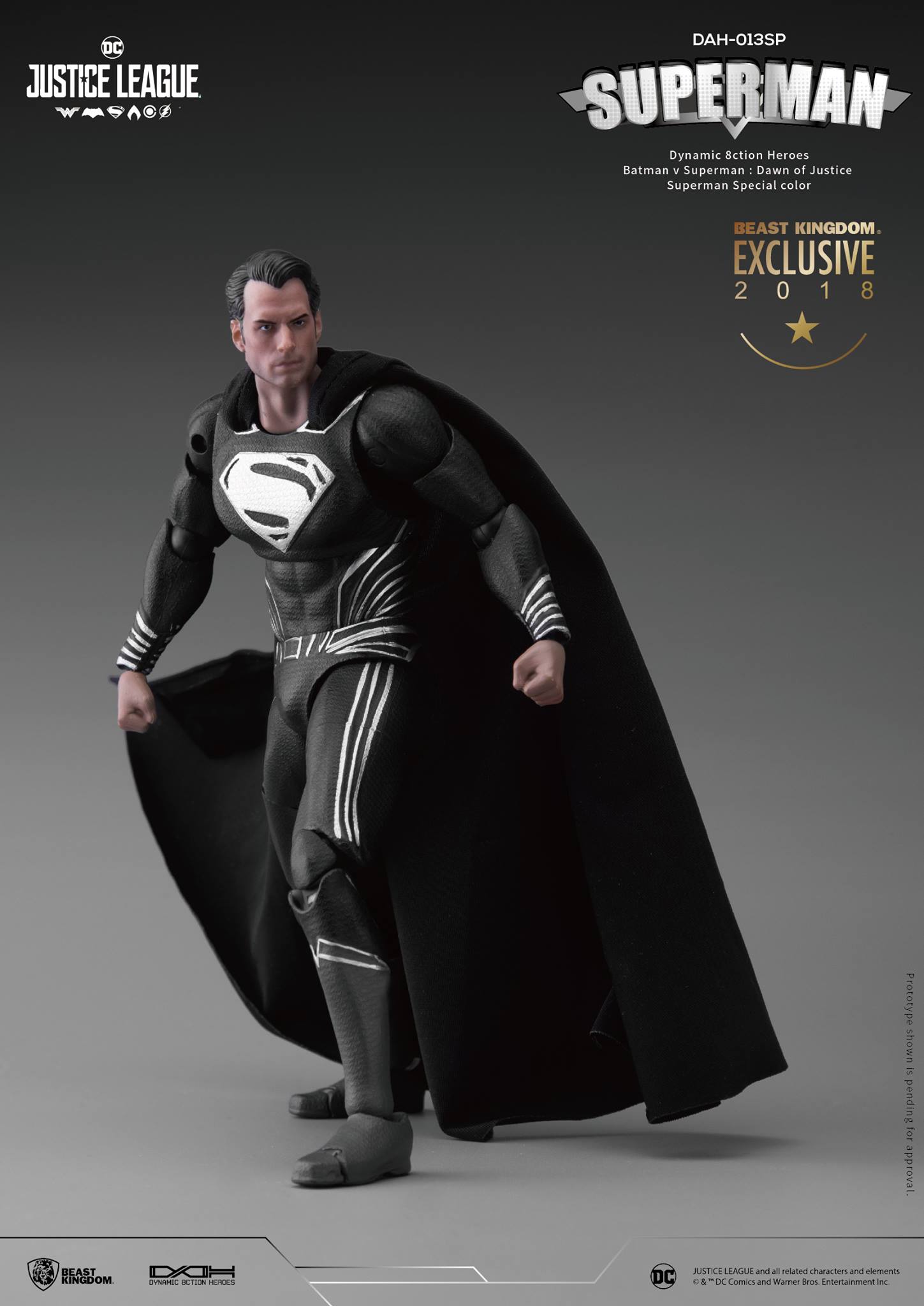 Justice League - Superman Black Suit Special Color (Dynamic 8ction Heroes / Beast Kingdom) EHbdWvLM_o