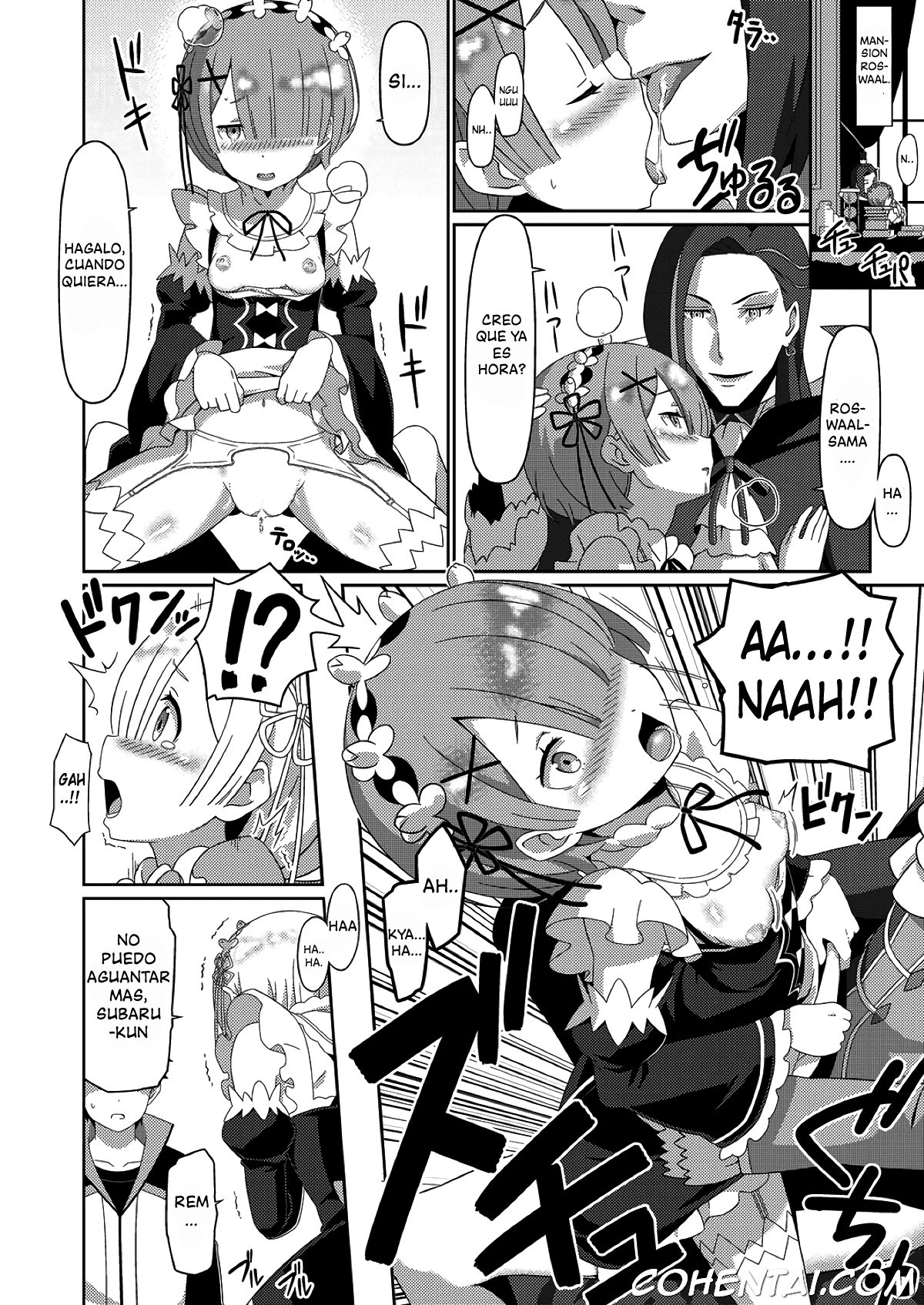 Re:Ero kara Hajimeru Seikoui Seikatsu (Re:Zero kara Hajimeru Isekai Seikatsu) xxx comics manga porno doujin hentai español sexo 