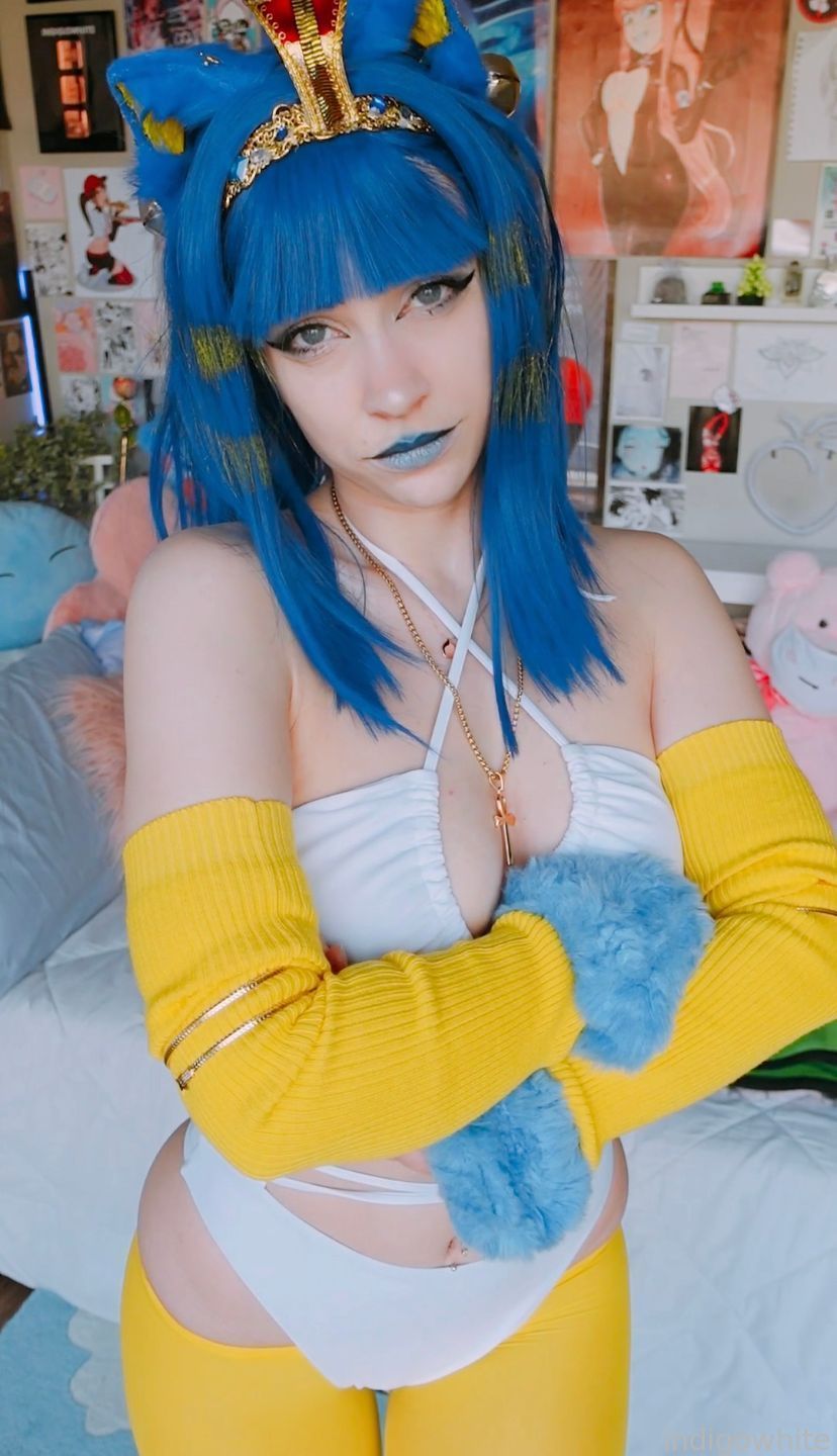 Indigo White - Ankha
