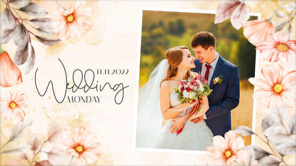 Romantic Wedding Slideshow - VideoHive 39956210