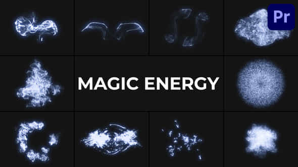 Magic Energy Bursts For Premiere Pro - VideoHive 51914550