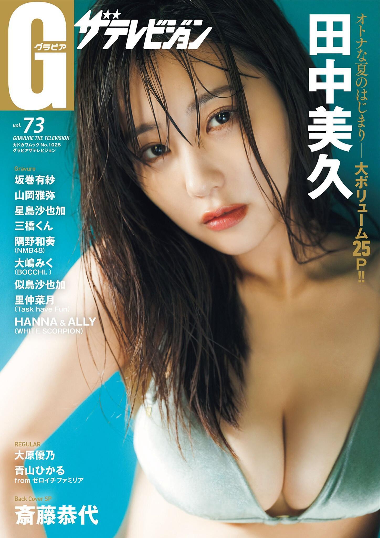 Miku Tanaka 田中美久, グラビアザテレビジョン Vol.73 (Gravure The Television Vol.73)(1)