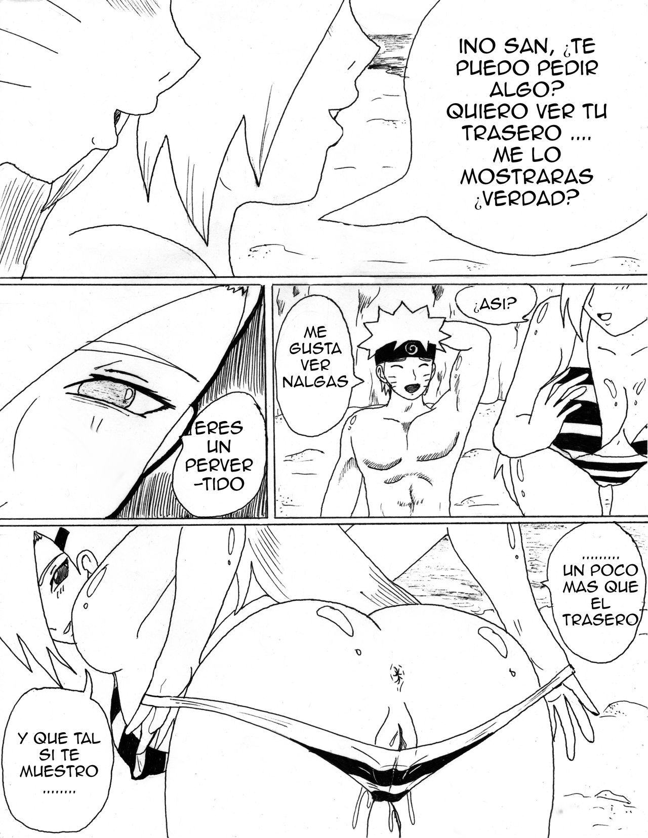 Diversion en la Playa – Naruto x Ino - 23