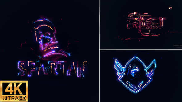 Electric Glitch Logo 2 - VideoHive 31488990