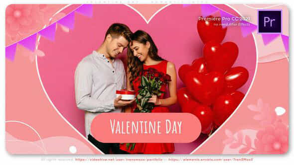 Valentine Day Romantic Intro - VideoHive 50311668