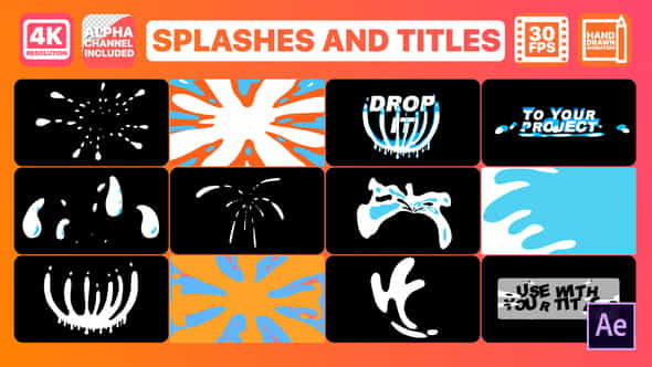 Splash And Titles | After - VideoHive 26283488