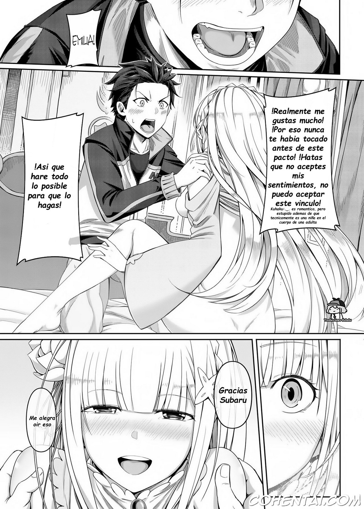 Jishou Kishidou (Re:Zero kara Hajimeru Isekai Seikatsu) xxx comics manga porno doujin hentai español sexo 