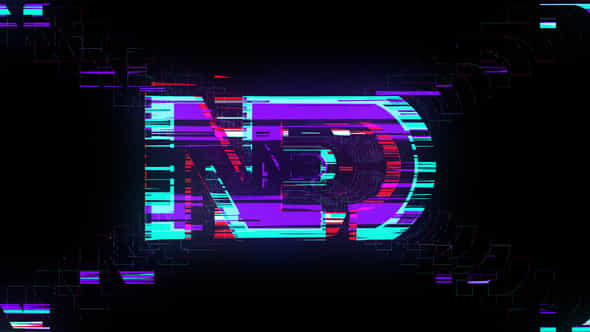 Glitch Logo Animation - VideoHive 59277165