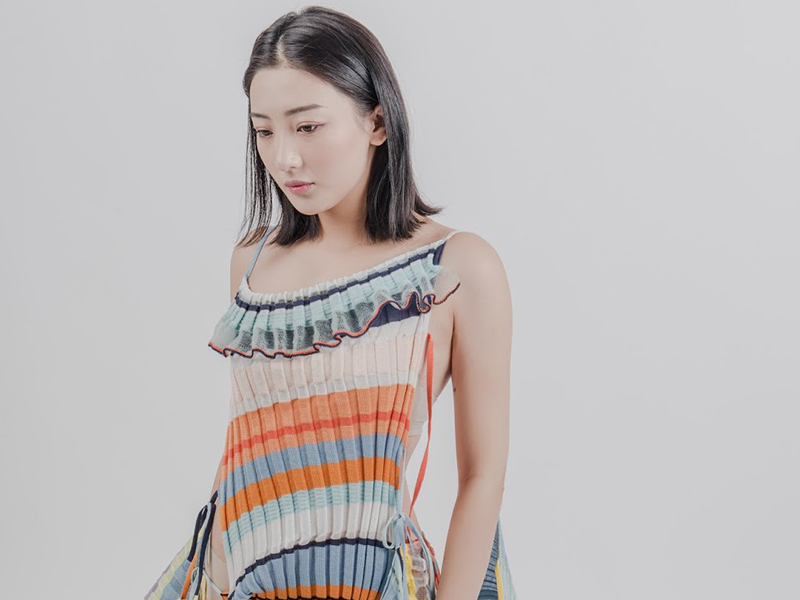 Sensitive healing knit design - Jie Lin