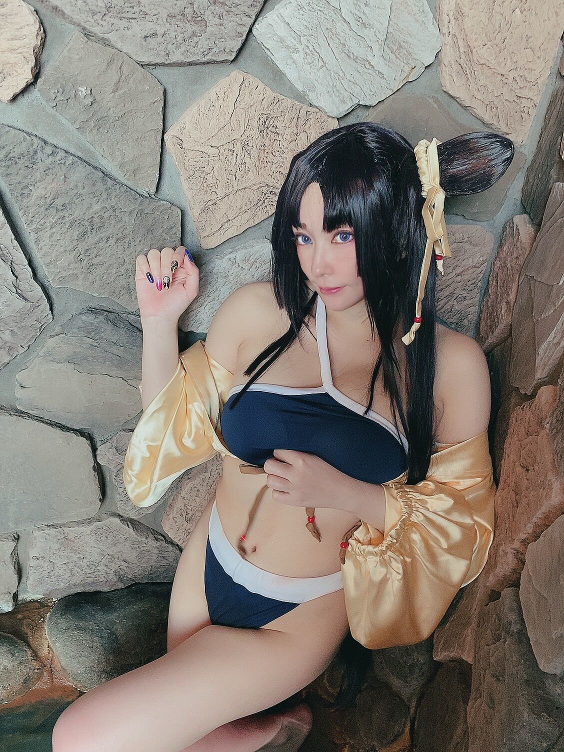 [Ringo Mitsuki] スケベふんどし水着 ＦＧ〇・牛若丸