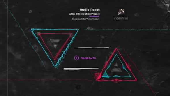 Audio React Music Visualizer - VideoHive 23470787