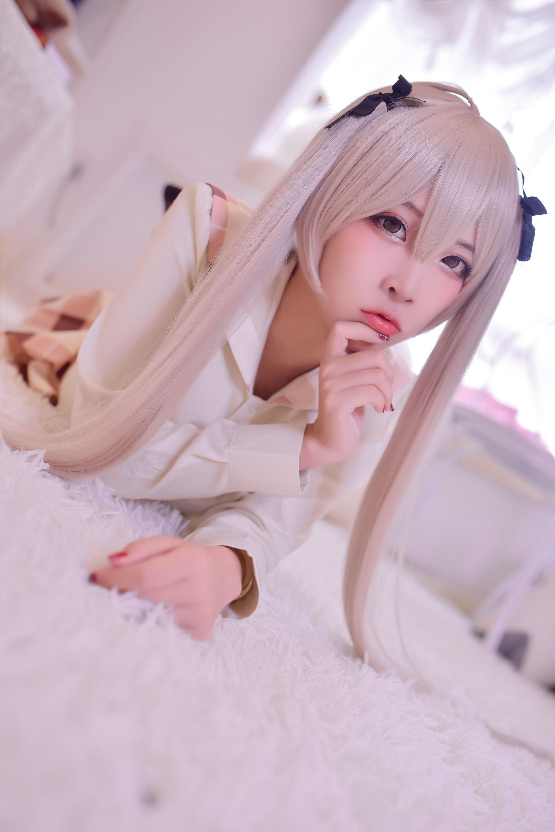 [Cosplay] 人气Coser二佐Nisa – 穹妹校服(13)