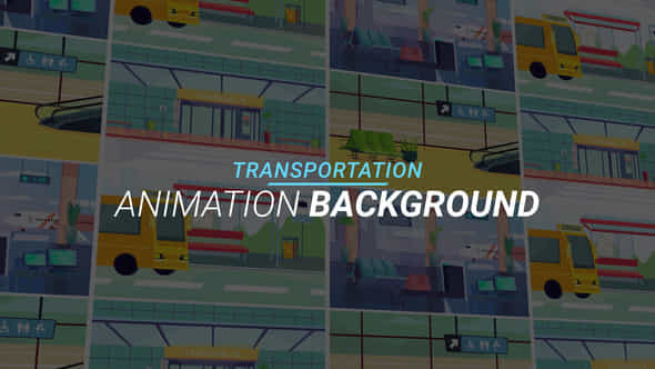 Transportation - Animation - VideoHive 34060994