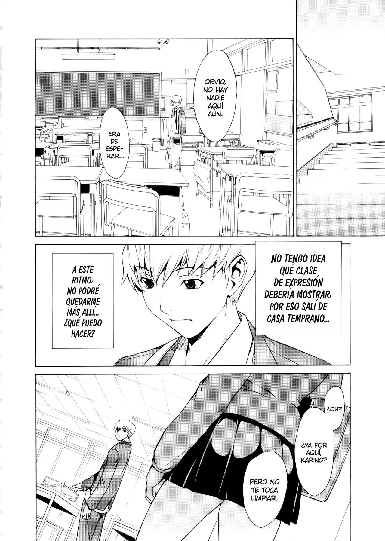 [OKAWARI] Bijin na Haha to Tsuyoki na Classmate Ch. 1-3  Hermosa Madrastra y Segura Compañera de Clases Ch. 1-3 [Spanish] [K.A. Works y Gokiburi]