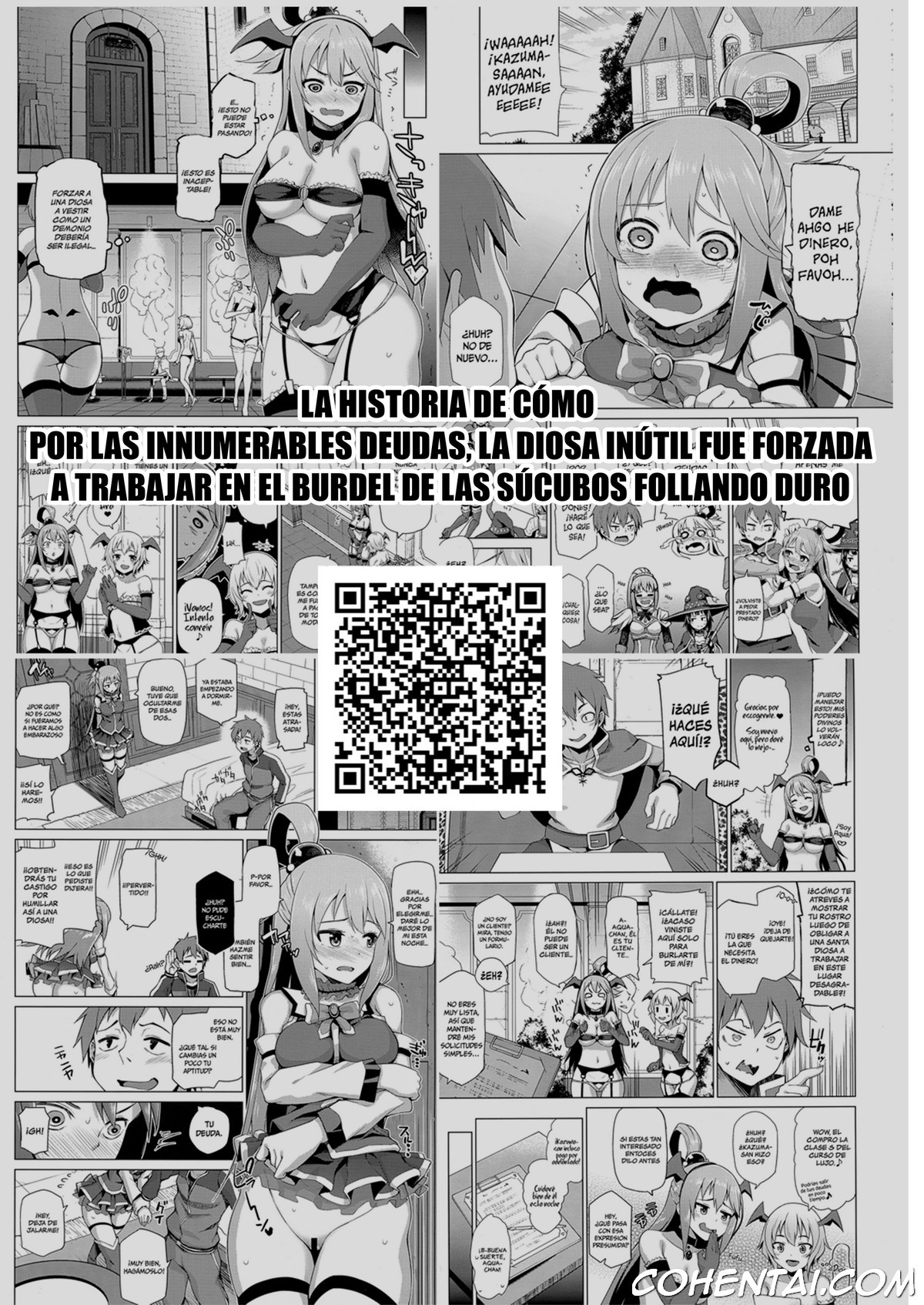 Damegami Nurunuru (Kono Subarashii Sekai ni Syukufuku o!) xxx comics manga porno doujin hentai español sexo 