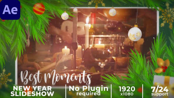 Happy New Year Slideshow - VideoHive 55453400