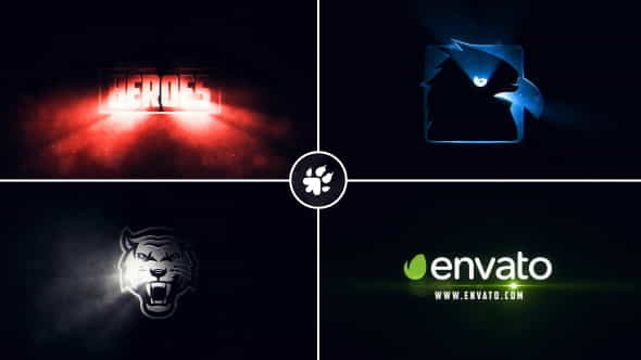 Cinematic Light Rays Logo - VideoHive 19308449