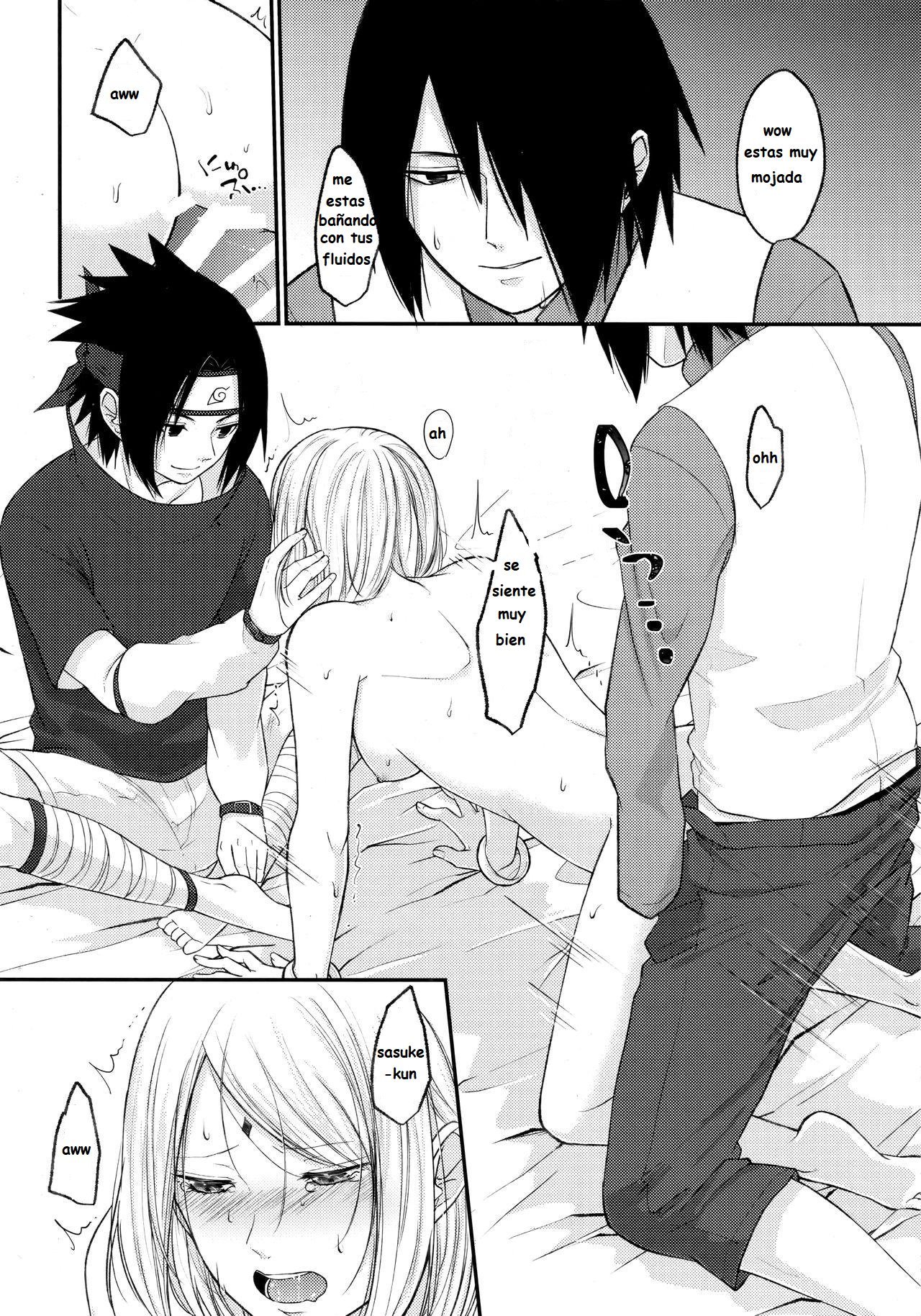 El Joven Sasuke y La Adulta Sakura - 17