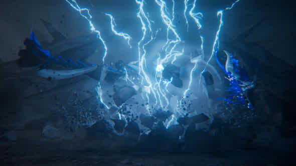 Dragon Thunder Logo Intro - VideoHive 59374676