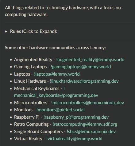 Sidebar with Lemmy UI