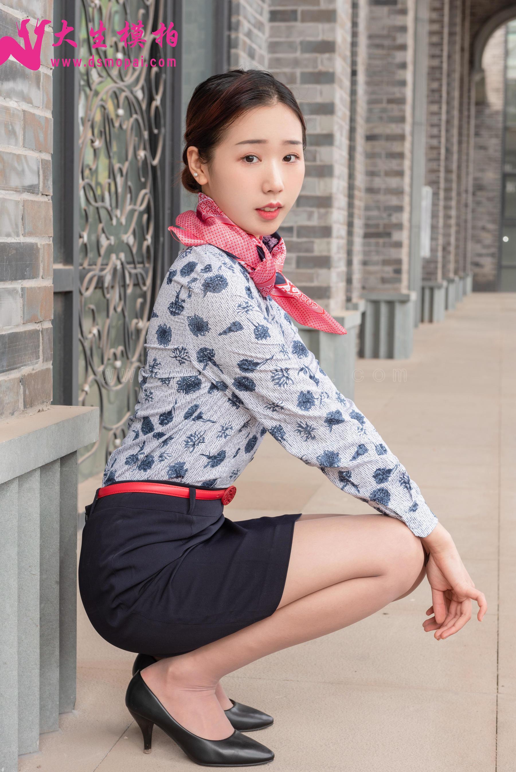 [大生模拍] No.178 伊柯 – 东航制服(7)
