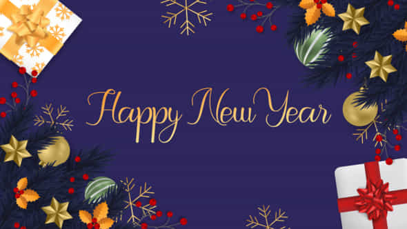 Happy New Year - VideoHive 48480818