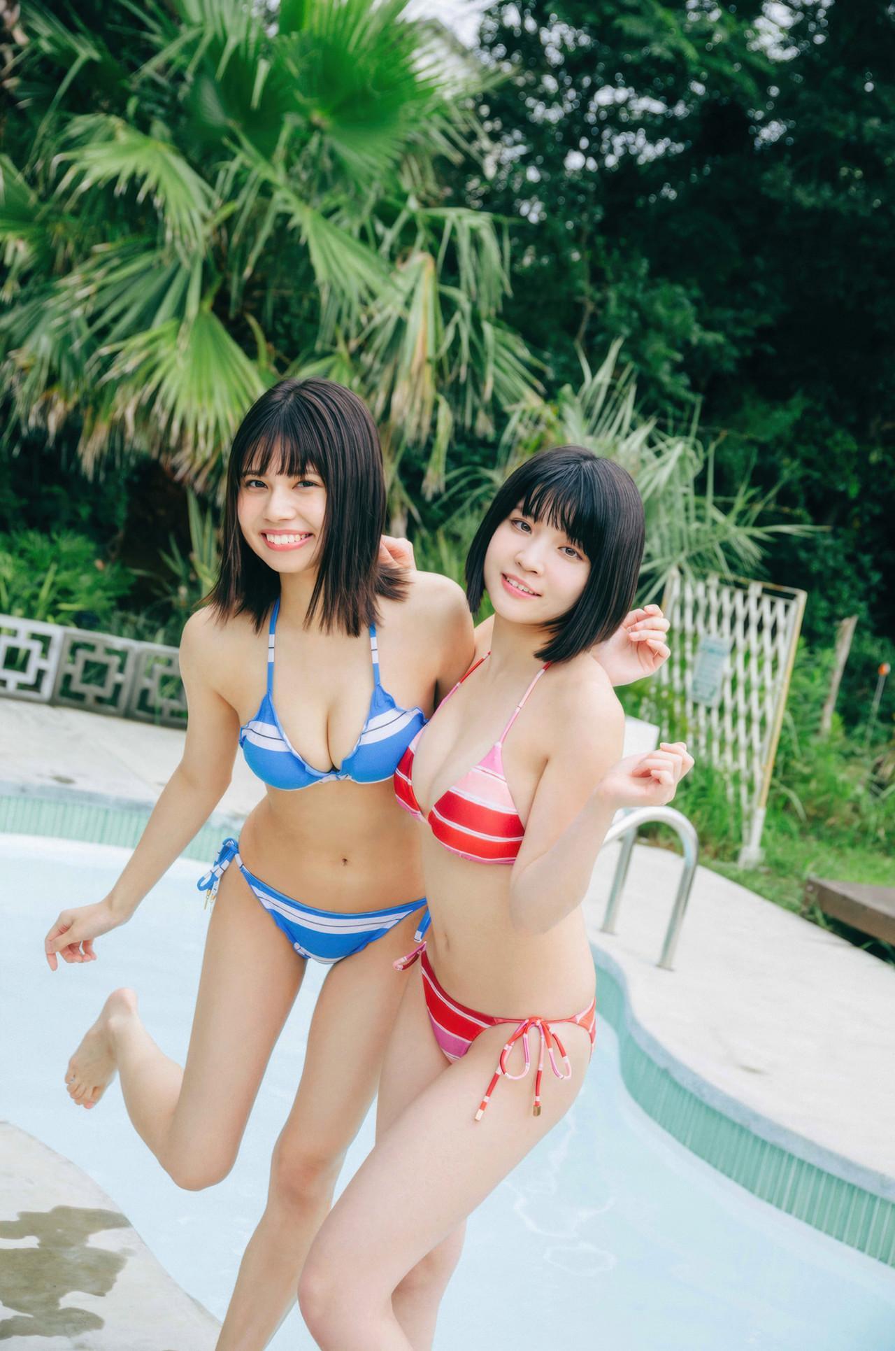 Nemoto Nagi 根本凪, Rin Kaname 鹿目凛, from でんぱ組.inc 写真集 ねもぺろ 「萌えキュン」 だけじゃありません。 Set.03(22)