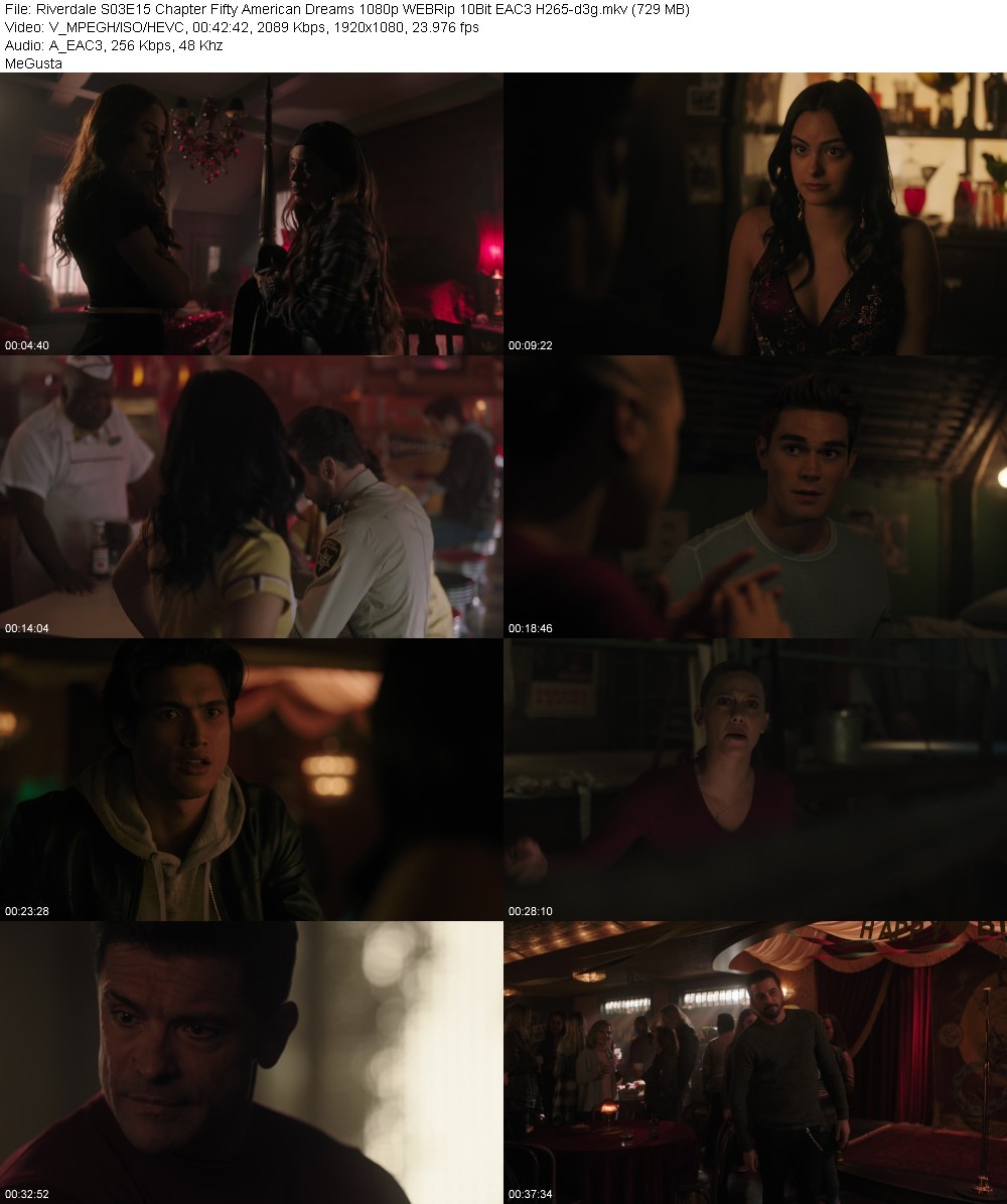 Riverdale S03E15 Chapter Fifty American Dreams 1080p WEBRip 10Bit EAC3 H265-d3g