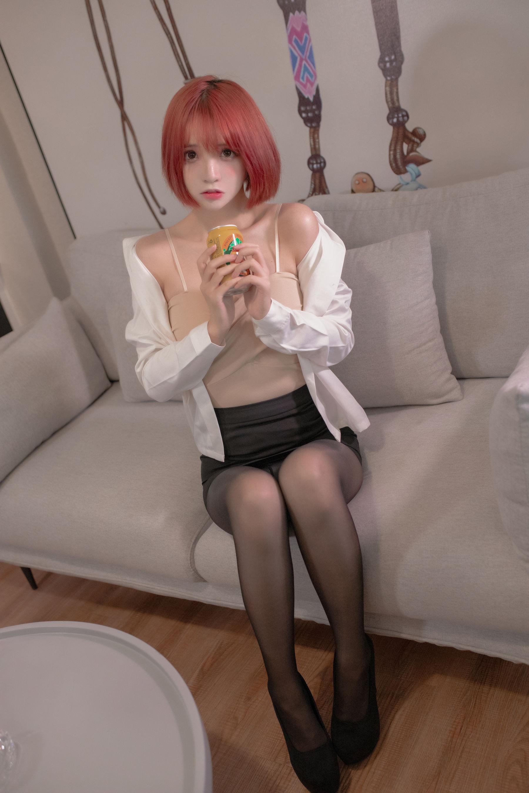 [Cosplay] 疯猫ss – OL真爱之黑丝OL(7)