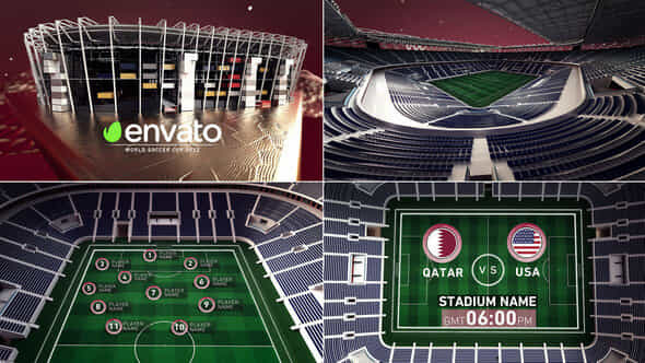 World Soccer Qatar - VideoHive 40772734
