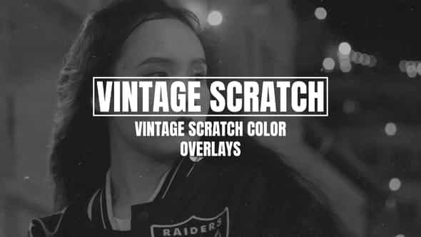 Vintage Scratch Color Overlays - VideoHive 54064925