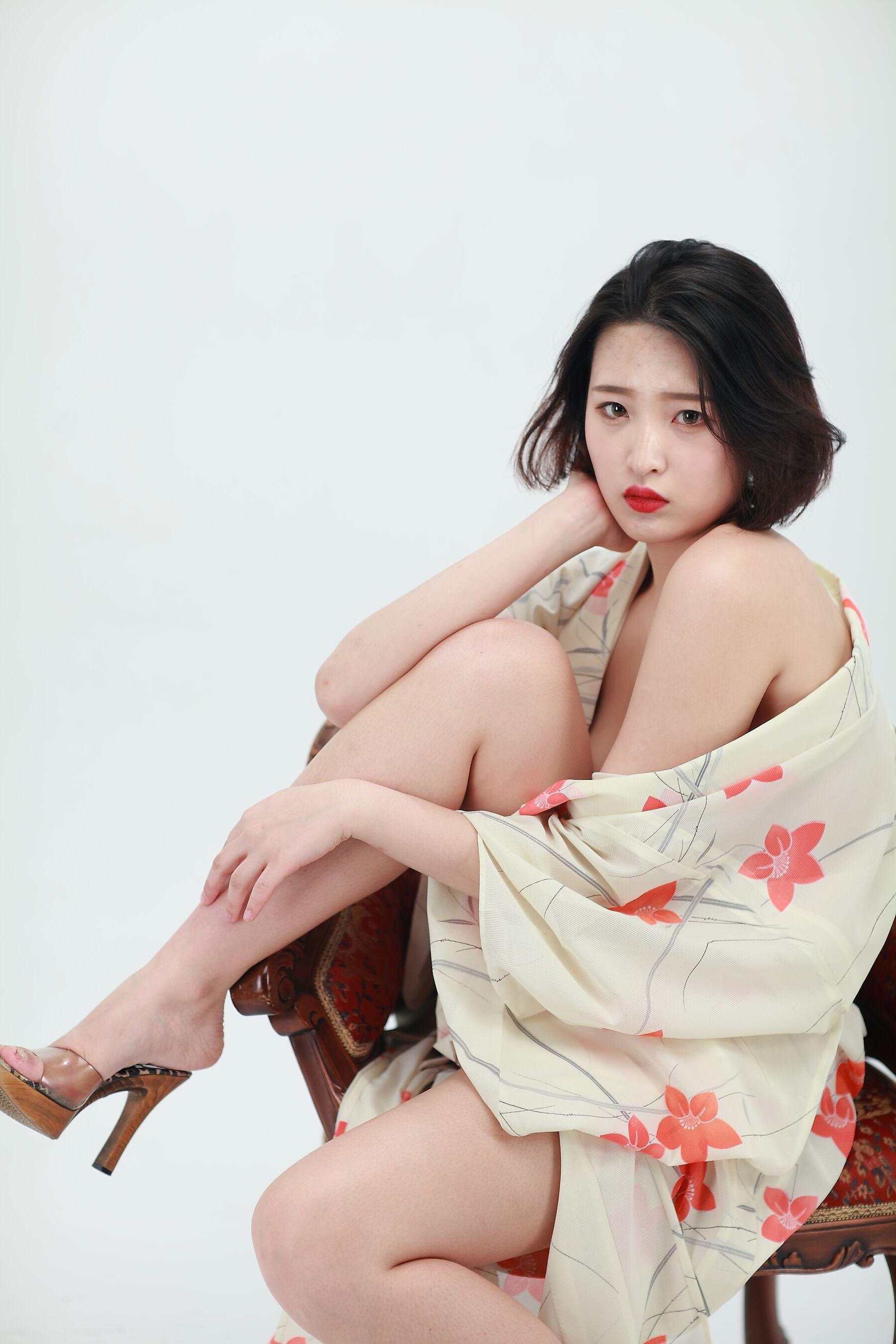 韩模人体 韩模尤娜（유나）人体私拍套图(41)
