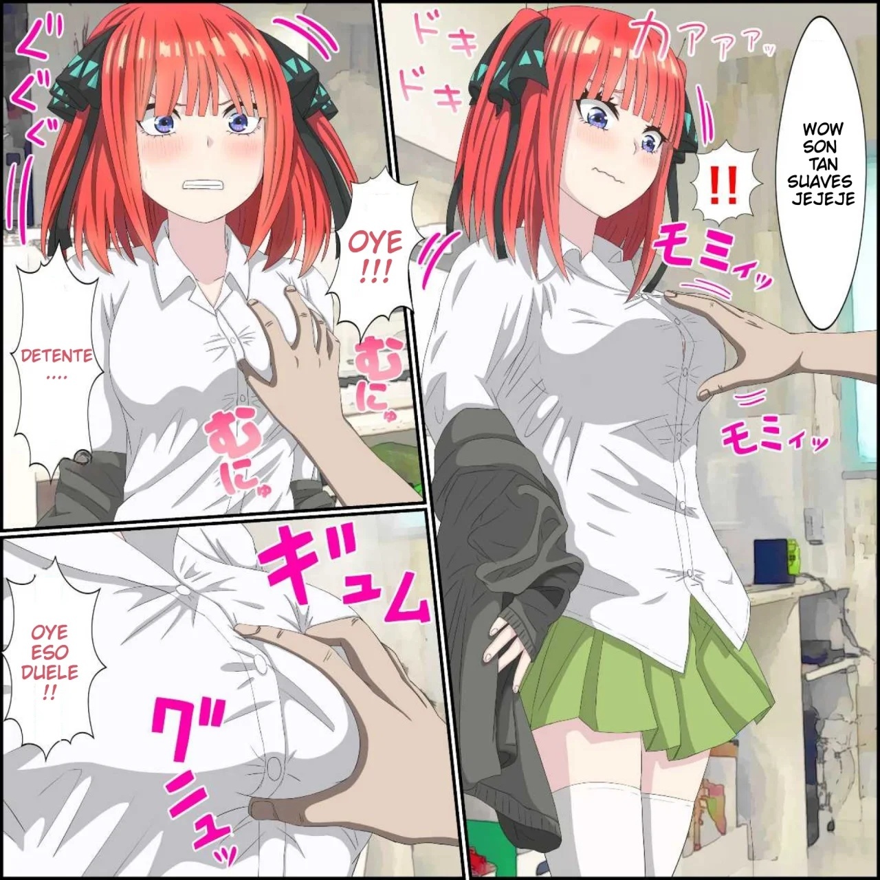 An app that lets you have sex with anime characters Gotoubun no hanayome Nino Nakano 1 - 5