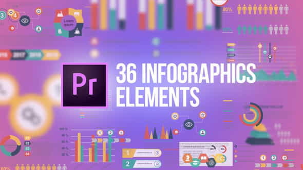 Infographics - 36 Elements (MOGRT) - VideoHive 24004315