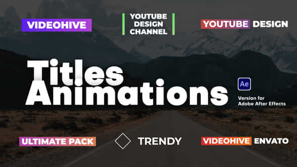 Titles Animations - VideoHive 48448478