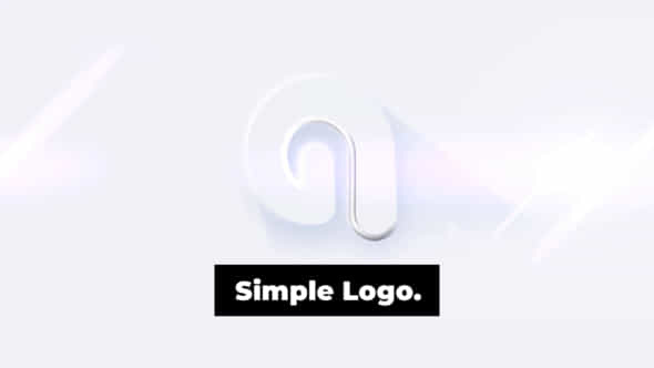 Clean Simple Logo - VideoHive 34599687
