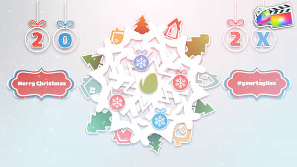 Paper Christmas For Fcpx - VideoHive 49554830